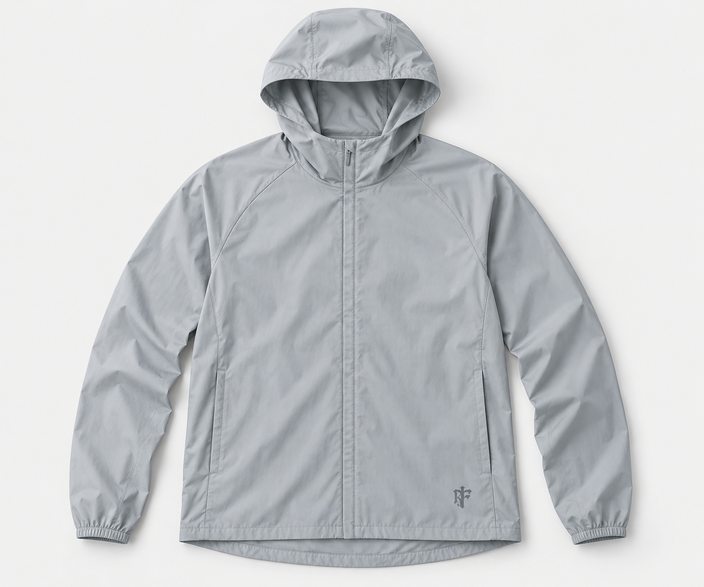 Pack Shell in Silver, garment product photograph