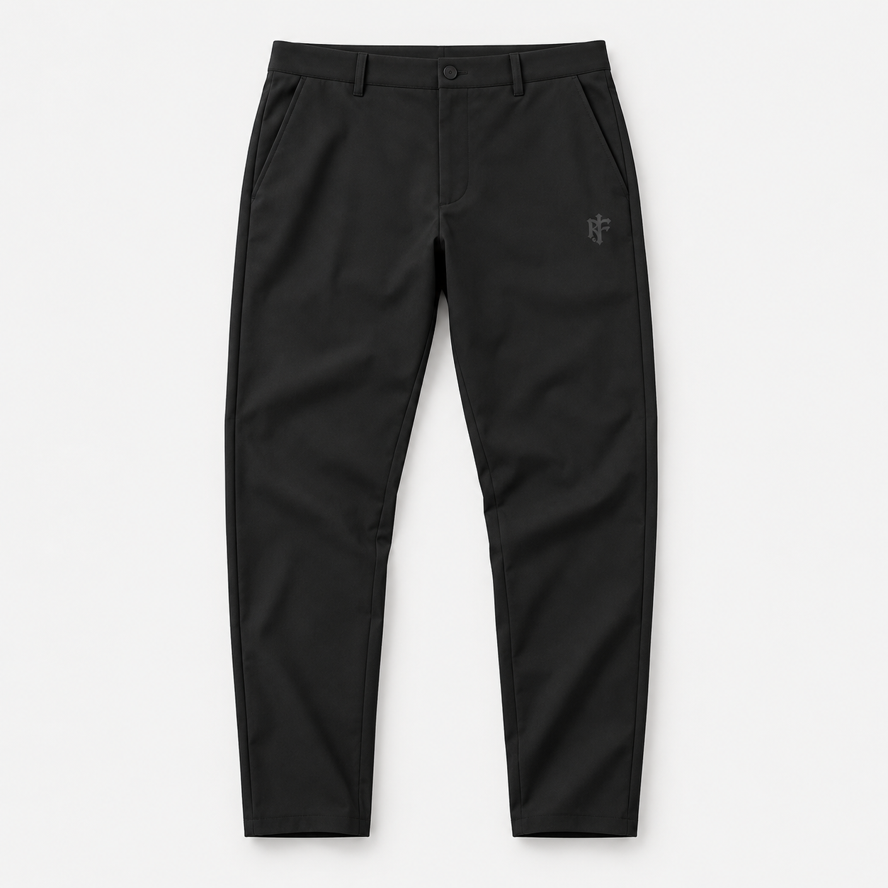 Transit Trouser in Onyx, garment product photograph