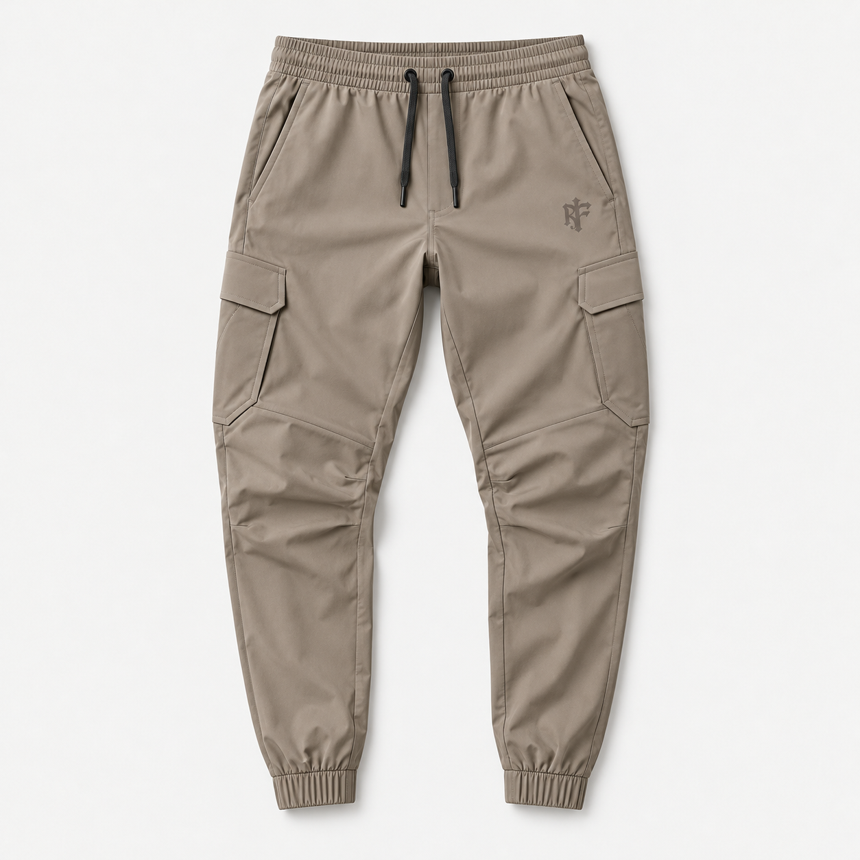 Utility Jogger in Washed Taupe, garment product photograph